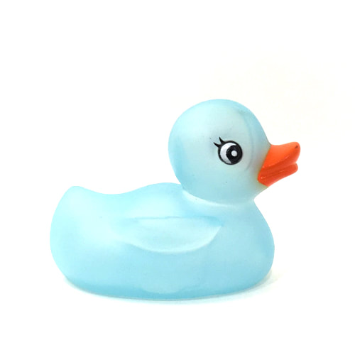 Kort leven Makkelijk te gebeuren evenwicht Translucent Rubber Duck, Blue | Essex Duck